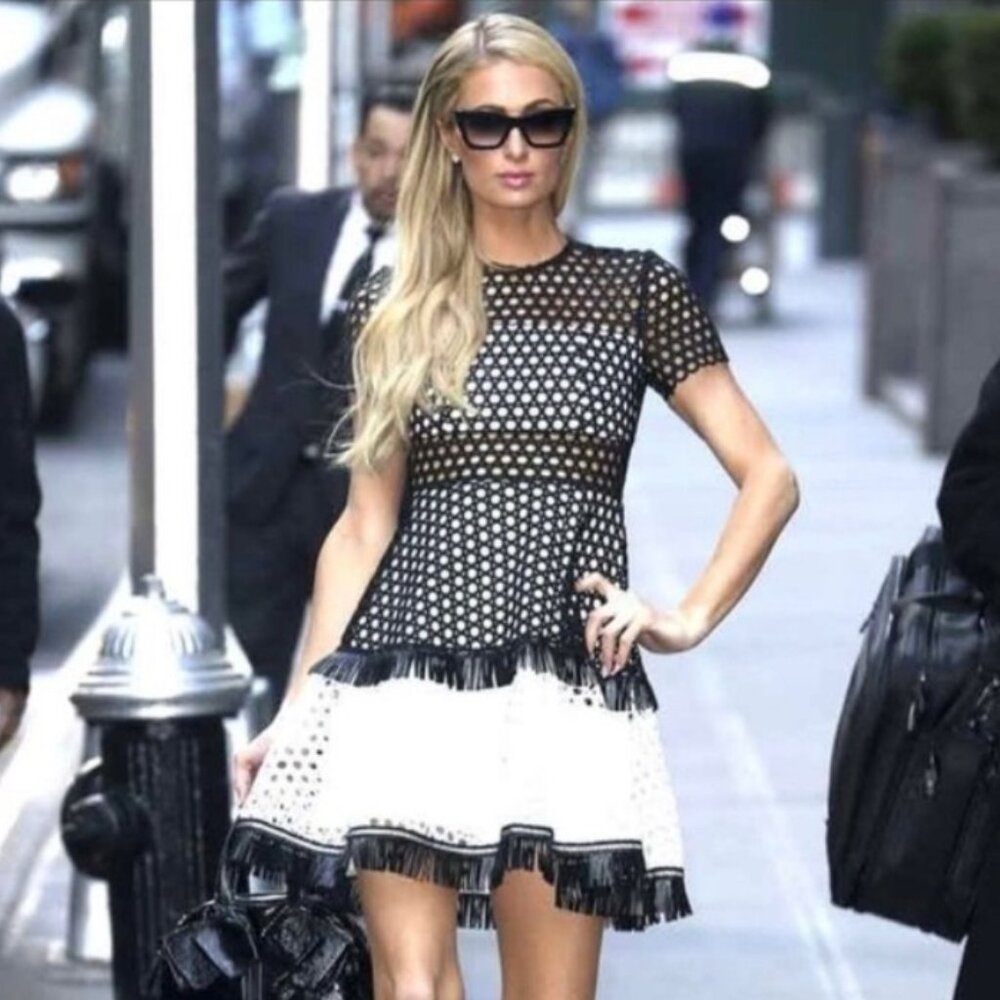 Alexis mid length dress Sz Small